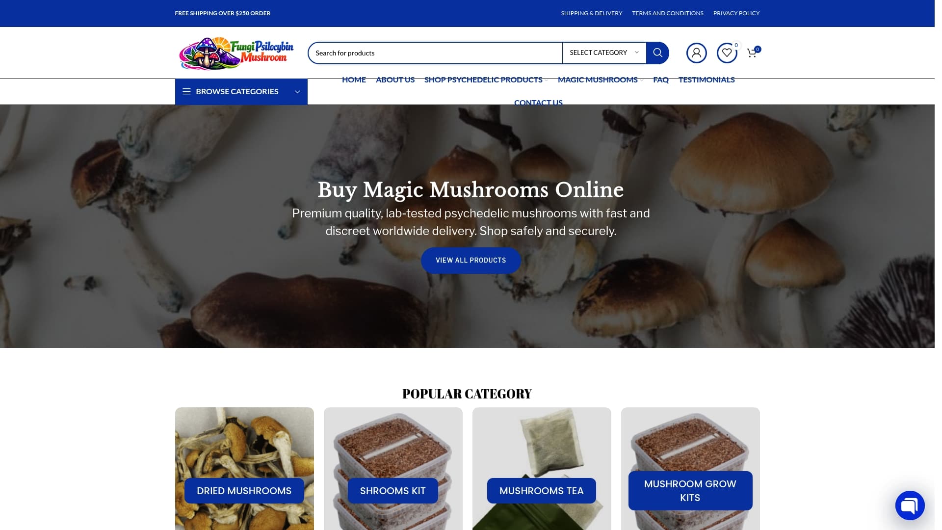 Fungipsilocybinmushroom