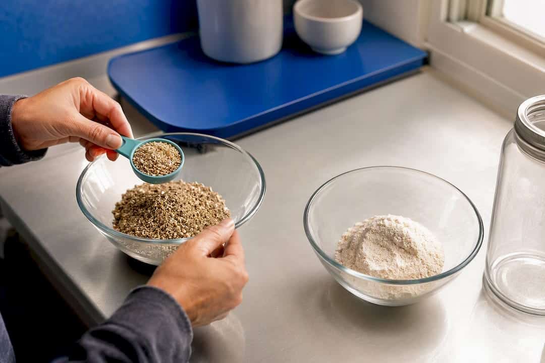 Measuring PF Tek substrate ingredients