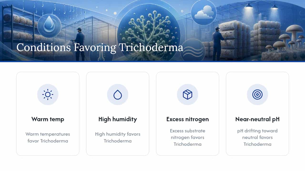 Four Conditions Favoring Trichoderma Contamination