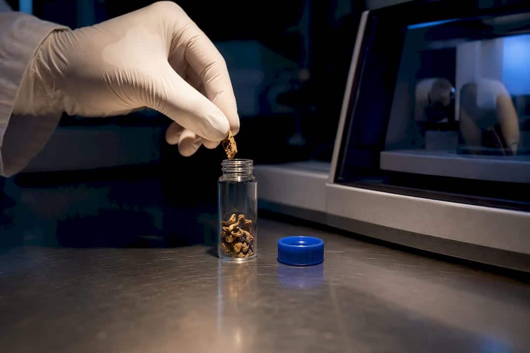 Specimen vial in clinical toxicology laboratory