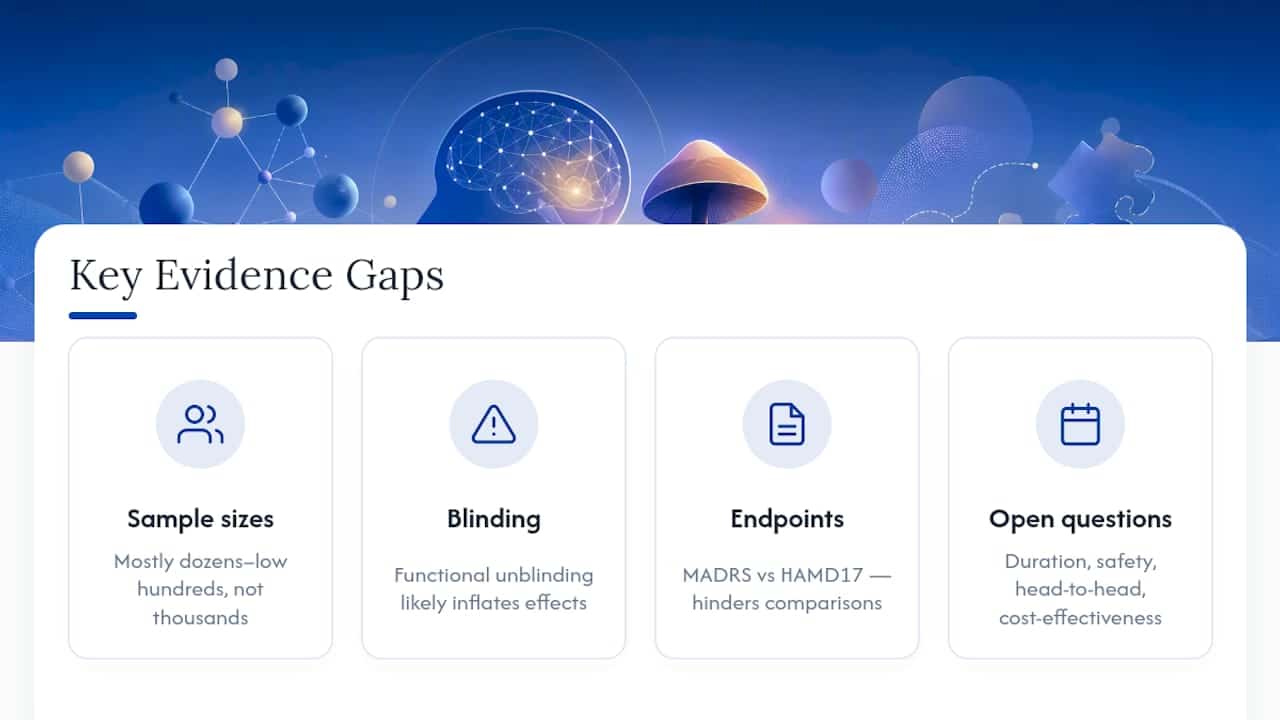 What Are The Biggest Gaps In The Current Evidence? — Overview Diagram